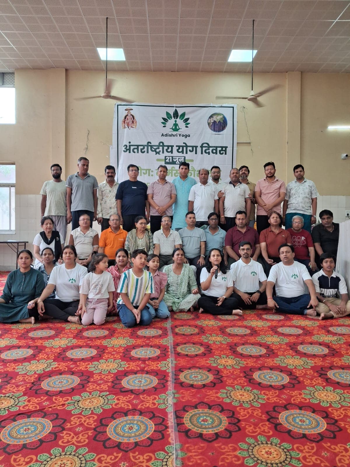 Yog Divas · volunteers